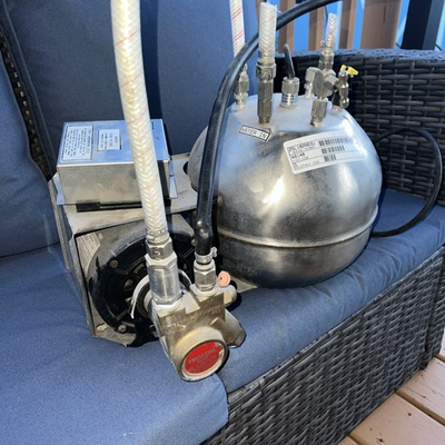 #ad Santa Fe Fast Flow Carbonator ACC 100 115V 150PSI 1Ph 7A Soda FOR PARTS REPAIR $149.99