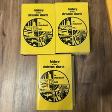 History of the Christian Church Volumes 1-3 Philip Schaff Hardcover DJ AP&A