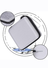 Aenllosi Hard Carrying Case Compatible Vixic D1600 Label Printer Gray On Gray