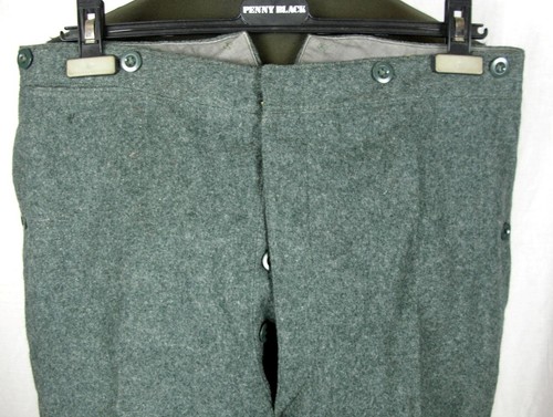 WW2 SWISS SWITZERLAND ARMY FIELD TROUSERS PANTS - Picture 7 of 17