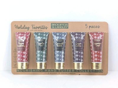 Brompton & Langley 5 Piece Holiday Favorites Cranberry Vanilla Sugar... 2.5 oz 