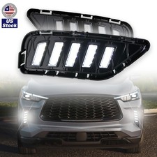 Led Fog Lamp Daytime Running Light Amber Turn Signal For Infiniti Qx60 2022-2025 Led Fog Lamp Daytime Running Light Amber Turn Signal For Infiniti Qx60 2022-2025