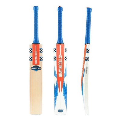 2026 Gray Nicolls Havoc 1.0 Power Junior English Willow Cricketschläger - Portofrei
