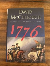 Product Image: David McCullough SIGNED BOOK 1776 Hardcover FIRST EDITION / 1ST PRINTING