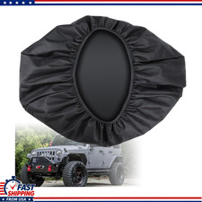 Heavy Duty Waterproof Winch Cover, 600D Black, 8500-17500Lbs Electric Winches, J