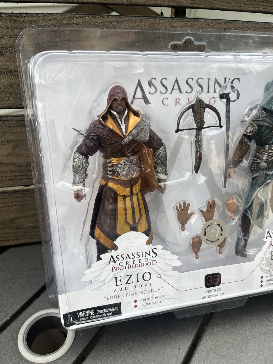 NECA Assassin's Creed Action Figure 2-pack Ezio Auditore 18 for