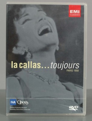DVD. Maria Callas  La Callas...Toujours (Paris 1958). PRECINTADO