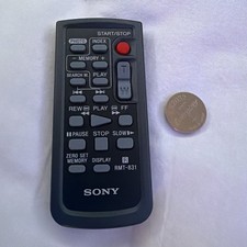 Sony RMT-831 Remote Commander Black Wireless Remote Control For Sony Camera