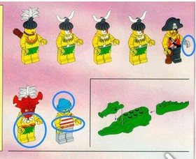 LEGO System Pirates Enchanted Island 6278 In 1994 Used Retired W/Manual