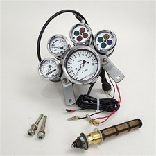 Discontinued Ducati Monster M900 DP 5-Gauge Cluster Assy 45575km Carb Model OEM