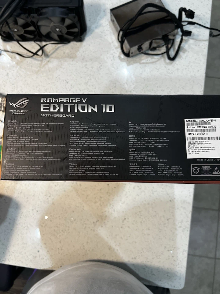 BUNDLE: Intel i7-6850K + ASUS ROG Rampage V + 32GB G.Skill + Corsair H105 - Image 3 of 4