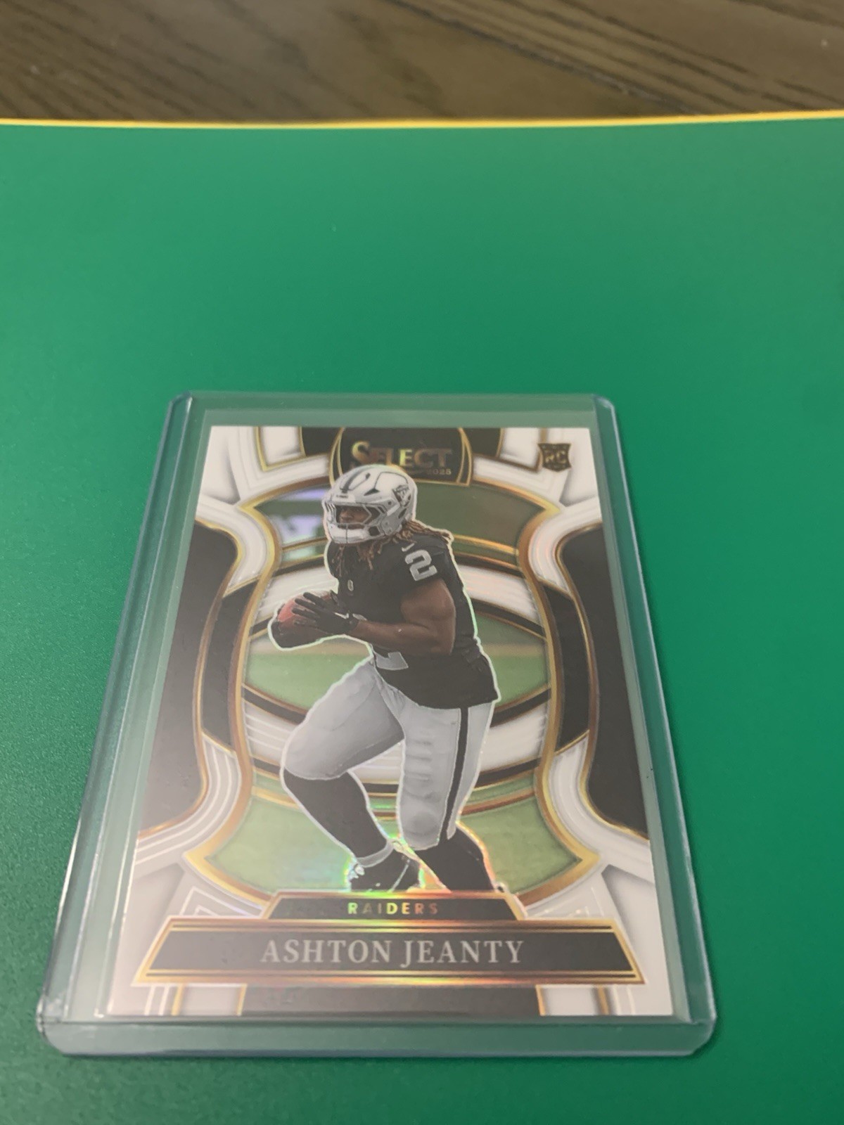 ASHTON JEANTY (RC) 2025 Panini Select White /35 #4 Raiders-Concourse