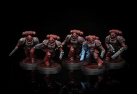 Pro Painted Warhammer 40k Space Marine Blood Angels Interceptor Squad