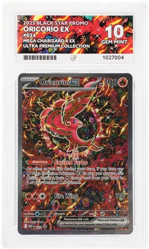 Ace 10 Oricorio EX 024 UPC Black Star Promo Gem Mint Pokemon