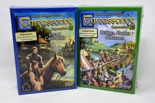 Z-Man Games Carcassonne Lot of Two Sealed Expansions - 1 8 NEW SEALED
