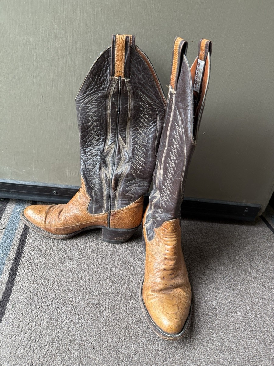 Vintage Panhandle Slim Boots Womens 10.5, Custom Panhandle Slim Boots — FauxyFurr Vintage  main image 2