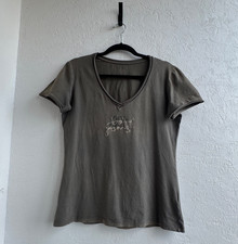 JOOP! Jeans Y2K Vintage Faded Olive Logo Tee ...