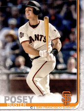 5 CARD LO2019 Topps - Image Variation Buster Posey #157 Patriotic Catcher's Gear