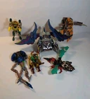 Vintage Transformers Beast Wars & Other Sets Lot of 6 - Longhorn, Cheetor, etc.