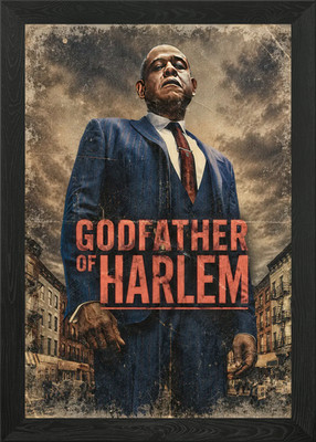 Godfather of Harlem Poster Framed Wall Art Poster Print Picture
