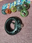 Pokemon Mega Ring XY 2014 Vintage Toy Takara Tomy Japan Bangle W/ 6 Stone Tested
