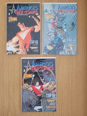 America's Best Comics #1-3 Alan Moore Zustand 0-1 (Speed, 2000)