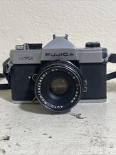 Fujica ST 701 35mm Film Camera, Three Lenses, Case