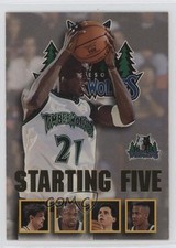 1996-97 NBA Hoops Starting Five Kevin Garnett Cherokee Parks James Robinson 0au4