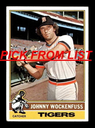 1976 Topps Baseball 2-329 EX/EX-MT Pick From List All PICTURED qq6