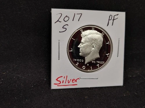 2017 S Silver Proof Kennedy Half