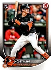 2025 Bowman #37 Coby Mayo Baltimore Orioles Rookie Card RC