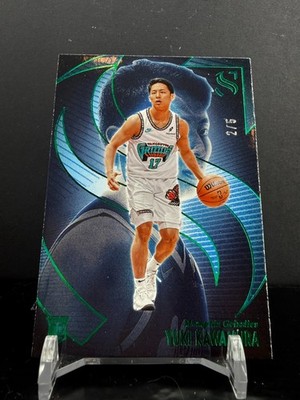 CZD966 - 2024-25 Panini Silhouette - Yuki Kawamura #95 - /5 - Green - RC