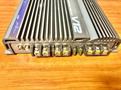 Vintage Alpine V12 Mrv-1000 2/1 Channel Power Amplifier Amp for