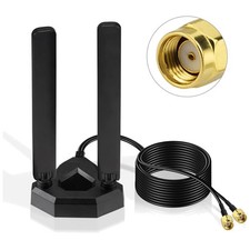 High-Gain Magnetic Base WiFi6E Antenna - Perfect for Gaming & Streaming