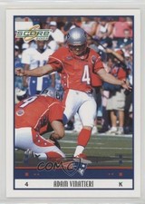 2005 Score Adam Vinatieri #324 0q3