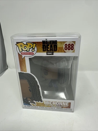 Funko Pop! Michonne w/Sword #888 AMC TWD The Walking Dead with Protector