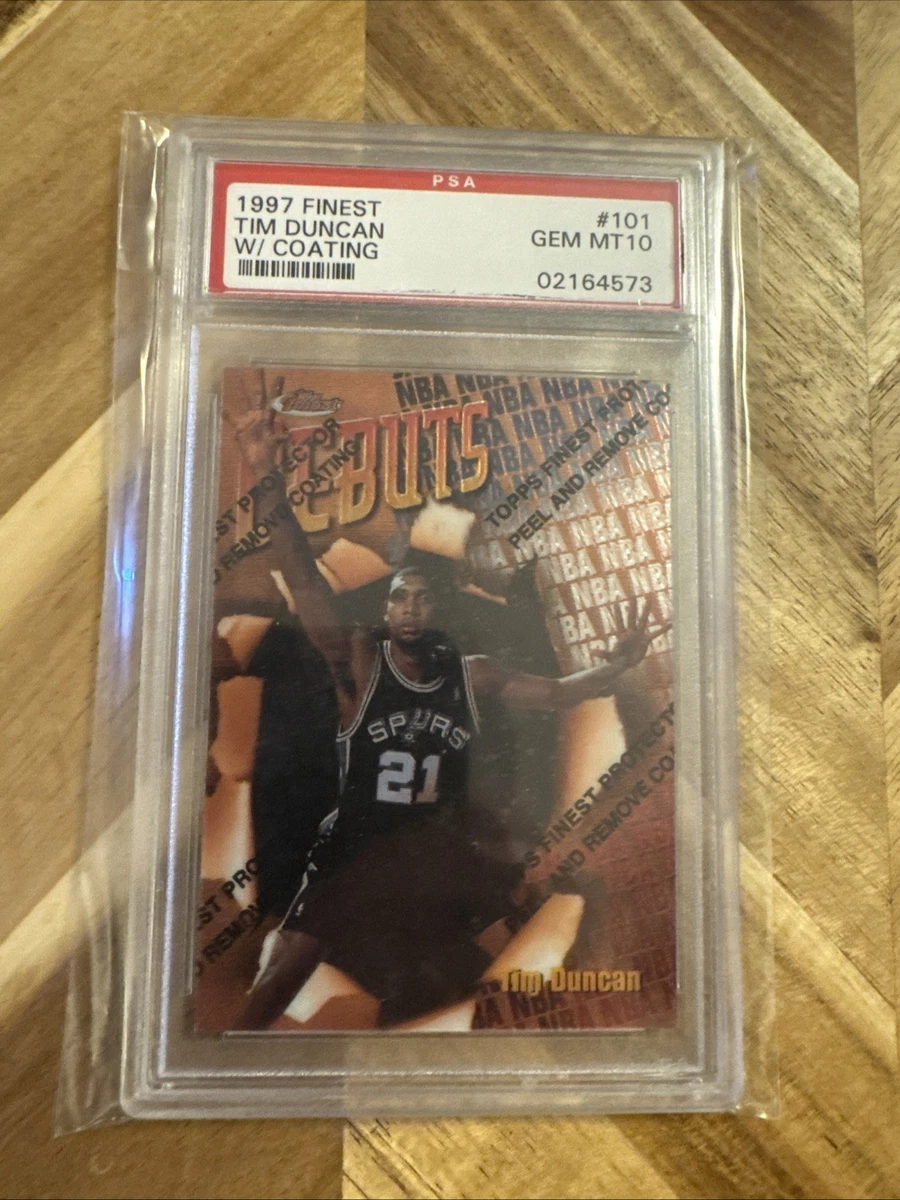 Topps Tim Duncan Basketball Rookie Sports Trading Cards