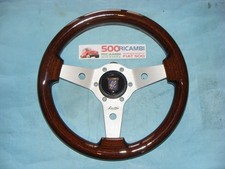 FIAT 500 D/F/L/R VOLANTE SPORTIVO LUISI IN RADICA 31 + CLACSON FRANCIS LOMBARDI