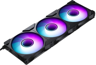 PHANTEKS M25 Gen2 PWM D-RGB Lüfter, 3er-Pack - 120mm, schwarz
