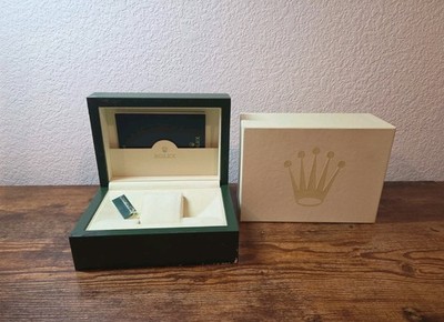 ROLEX DATEJUST SUBMARINER GMT GREEN WAVE OEM WATCH BOX SET AUTHENTIC ORIGINAL