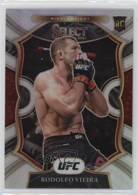 2021 Panini Select UFC Concourse Silver Prizm Rodolfo Vieira #89 14vb