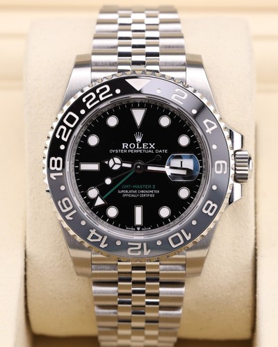 2026 Rolex GMT-Master II Bruce Wayne 126710GRNR Factory Stickers