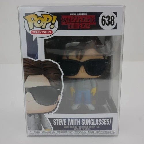 Funko Pop Stranger Things Steve with Sunglasses #638 Mint in Protector FREE SHIP