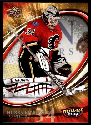 2008-09 Upper Deck Power Play Box Set Miikka Kiprusoff Calgary Flames #44