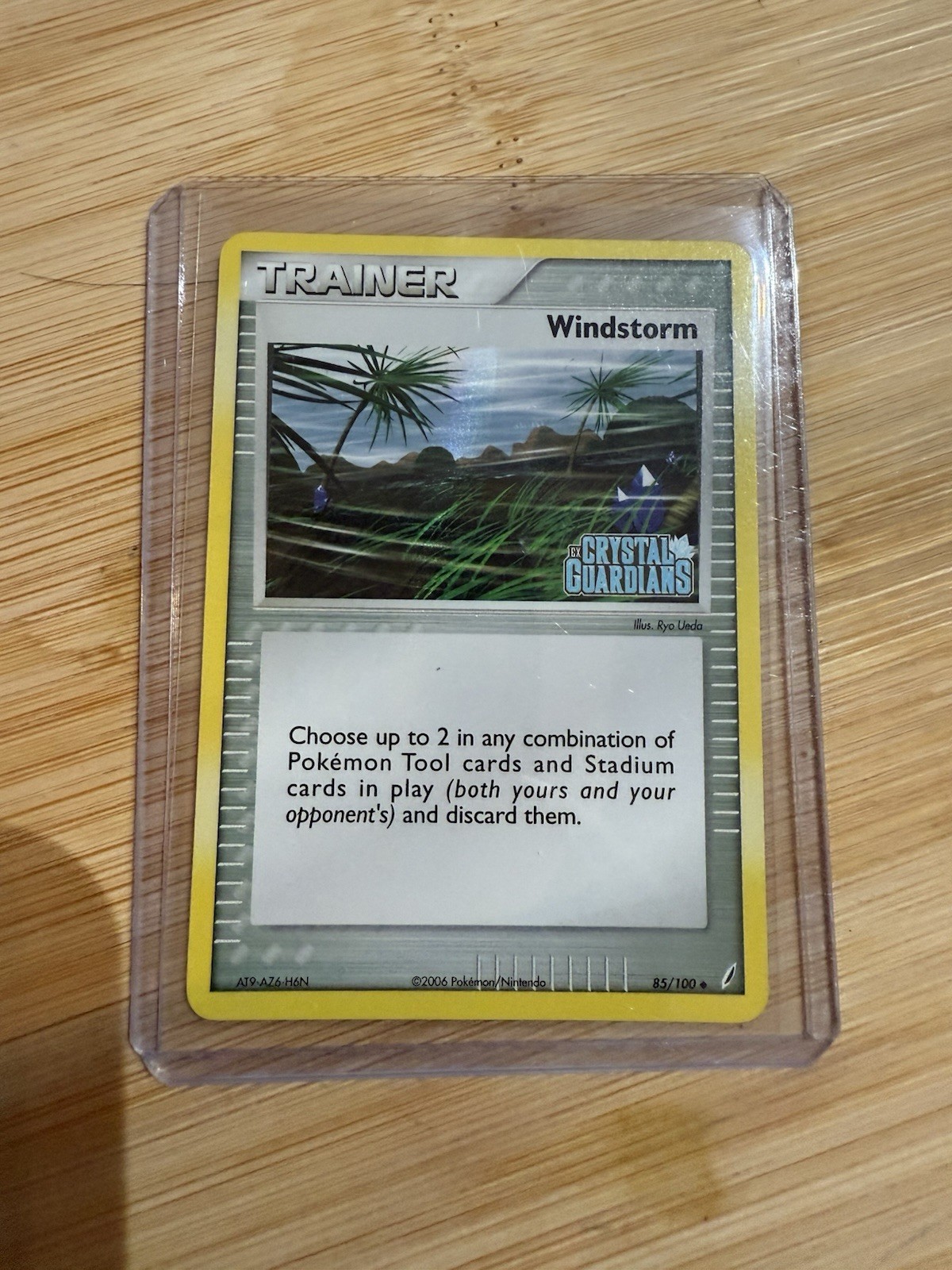 Pokémon TCG Reverse Holo Uncommon Trainer Windstorm Crystal Guardians 85/100 NM