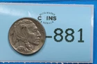 1936 5C INDIAN HEAD BUFFALO NICKEL EARLY US TYPE COIN RAW-881