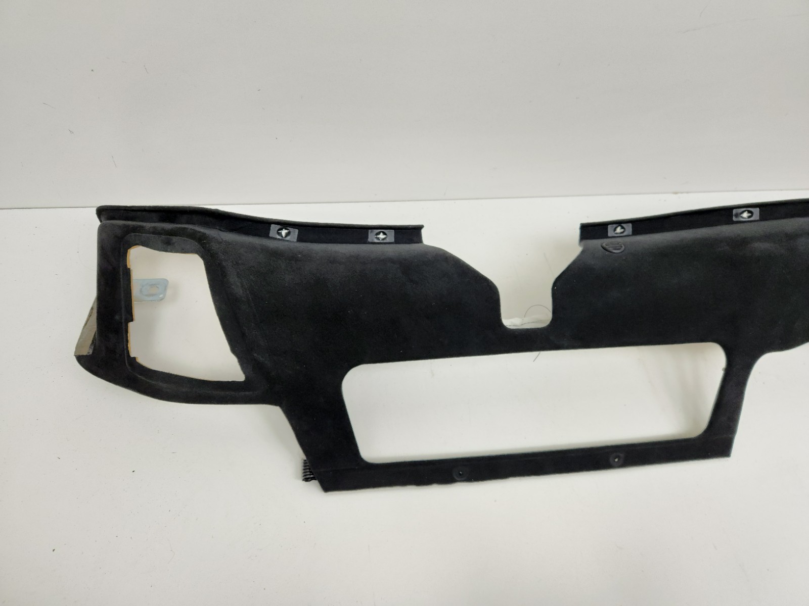 2015-2017 MCLAREN 675LT LOWER DASHBOARD DASH INSTRUMENT PANEL TRIM ALCANTARA OEM