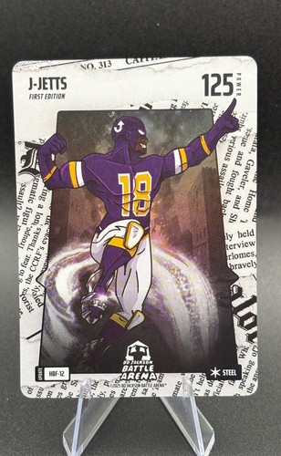 Bo Jackson Battle Arena Update-J-JETTS Justin Jefferson Headliner Steel #HBF-12