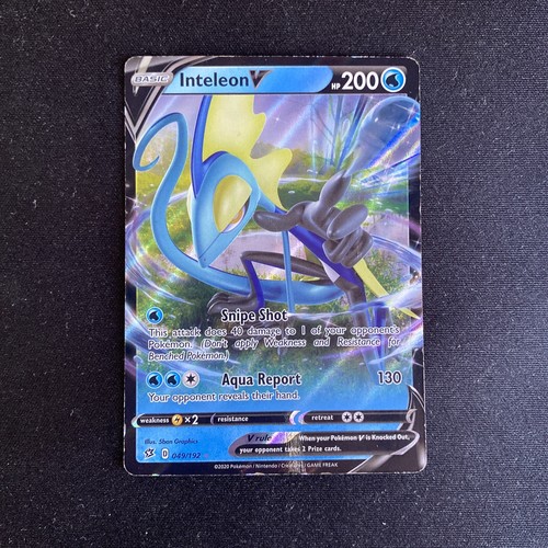 INTELEON VMAX 050/192 raro secret full art ultra mint ita Pokémon psa graad bgs EUR 3,99