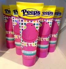 Peeps Bathtub Finger Paint Strawberry Marshmallow Scented Soap, 3 fl oz 5-PACK